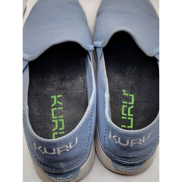 KURU Womens Slip on Sneakers Blue size 9.5 20910695 Shoes Cloud pre owned - Picture 5 of 8